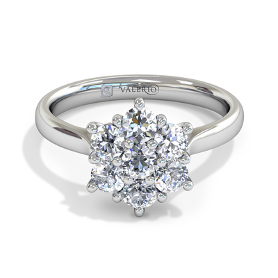 Starlight Lab Grown Diamond and Fairtrade Gold Engagement Ring