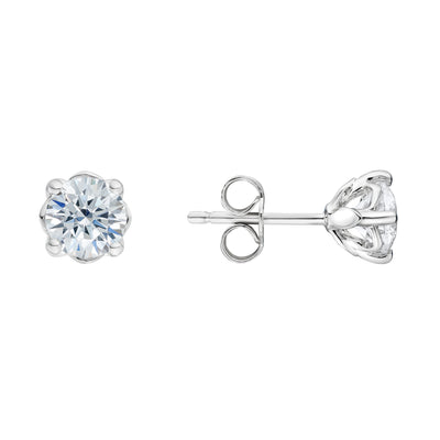Lily Diamond Stud Earrings