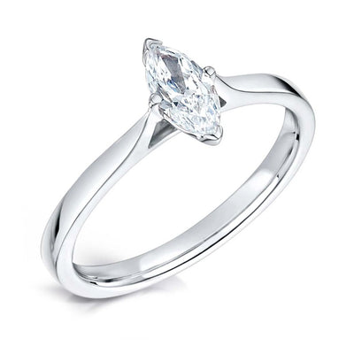 Marquise Diamond Fairtrade Gold Engagement Ring