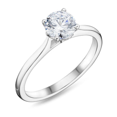 Lily Solitaire Engagement Ring