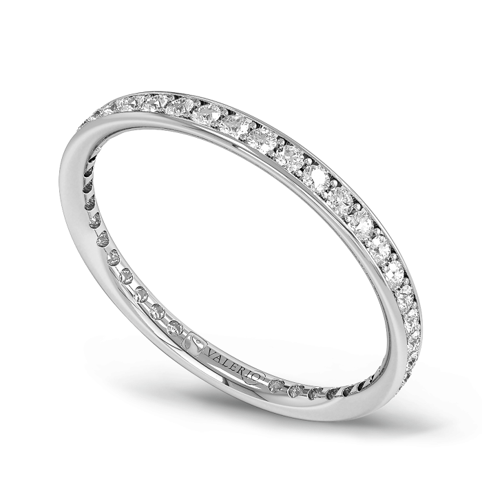 Diamond and Fairtrade White Gold Eternity Ring