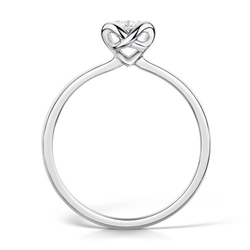 Solitaire Brilliant Cut Diamond with a bezel setting