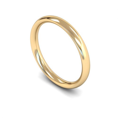 Traditional Court FairTrade Gold Wedding Ring