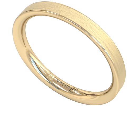 Flat Court FairTrade Gold Wedding Ring